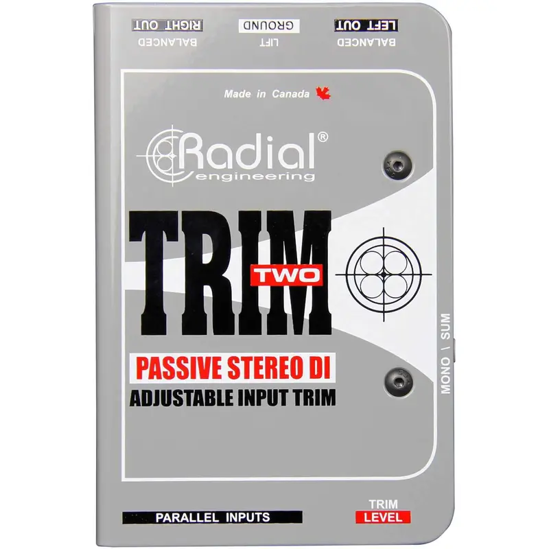 Radial Trim-Two Passive DI for AV with Level Control