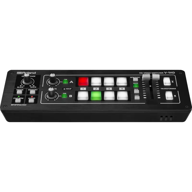 Roland V-1HD-W Video Switcher Web Streaming Bundle