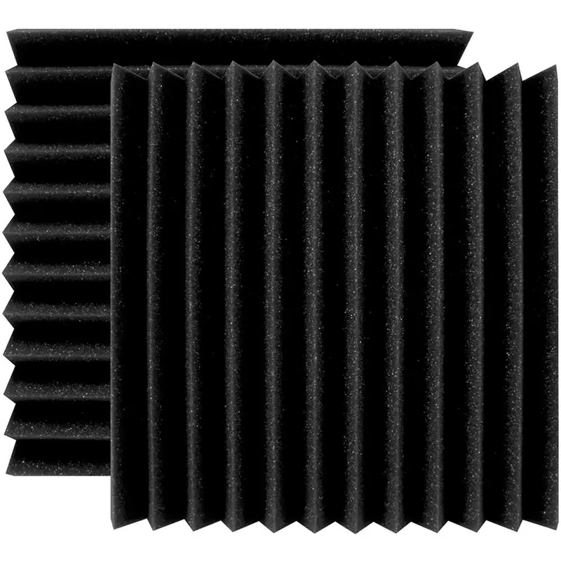 Ultimate Acoustics 12x12 Charcoal Wedge Panel 24-Pack