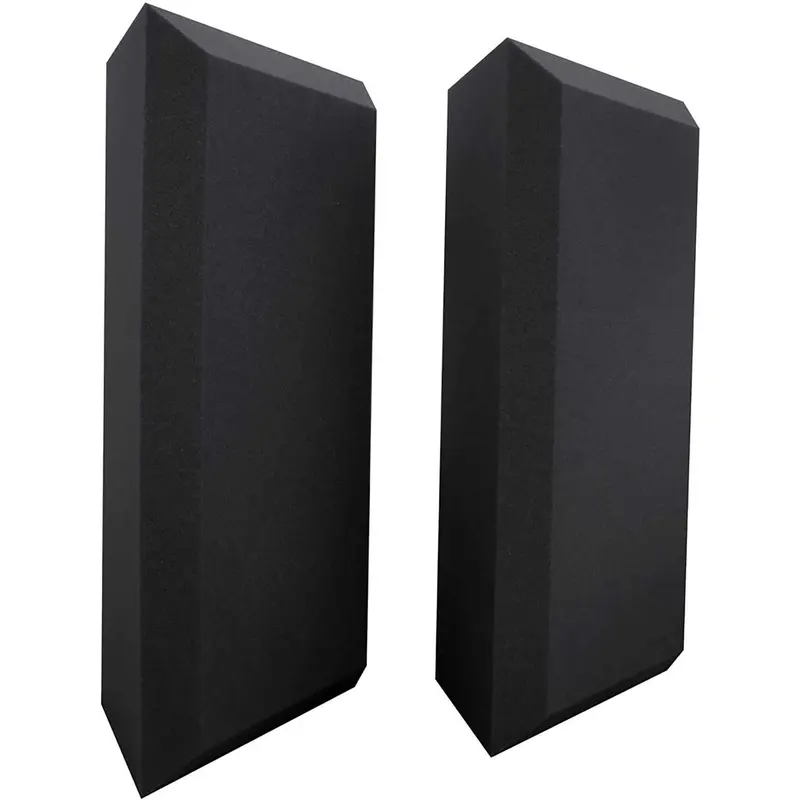 Ultimate Acoustics 12x12x24 Charcoal Bass Trap 2-Pack