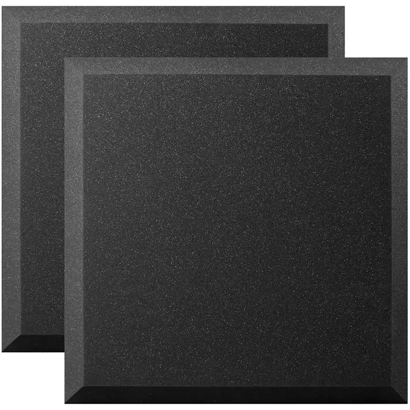 Ultimate Acoustics 24x24 Charcoal Bevel Panel 12-Pack