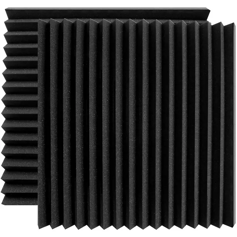 Ultimate Acoustics 24x24 Charcoal Wedge Panel 12-Pack