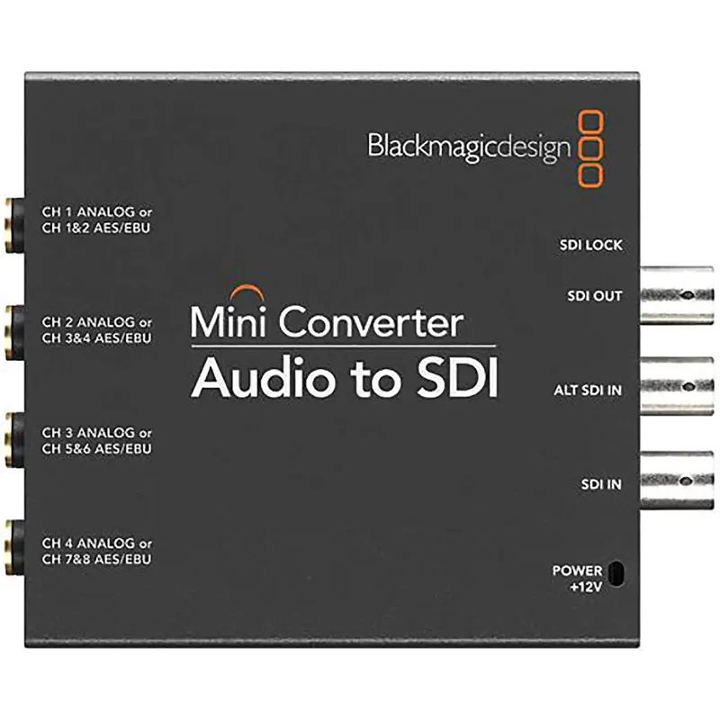 Blackmagic Design Mini Converter Audio to SDI 2