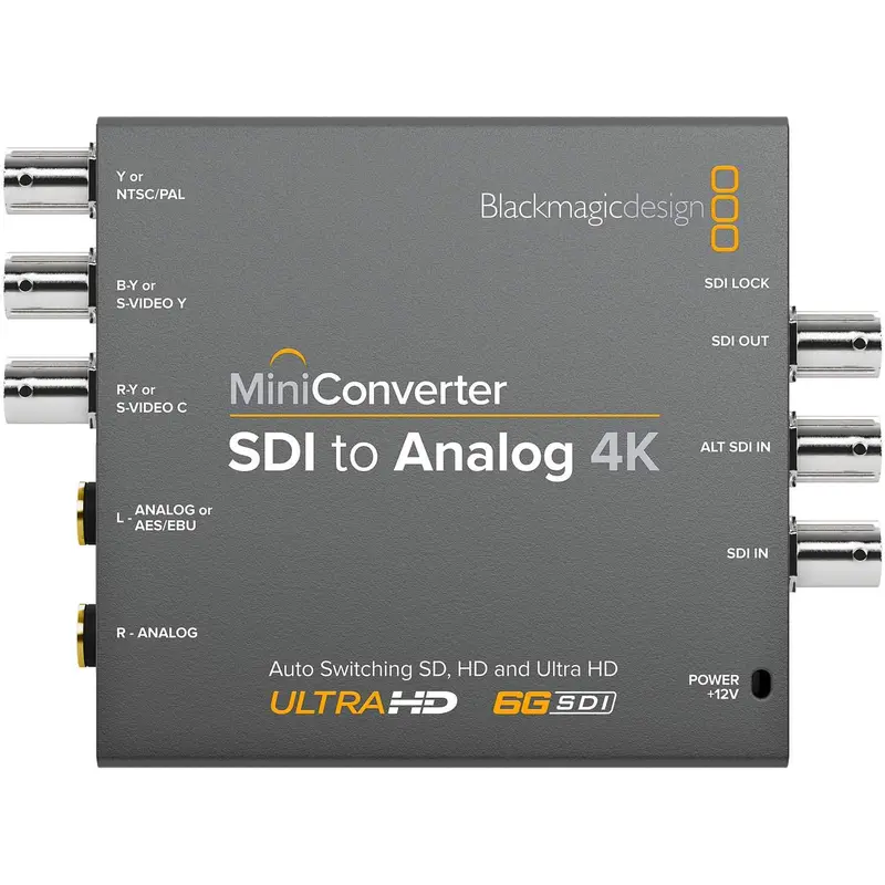 Blackmagic Design Mini Converter SDI to Analog 4K