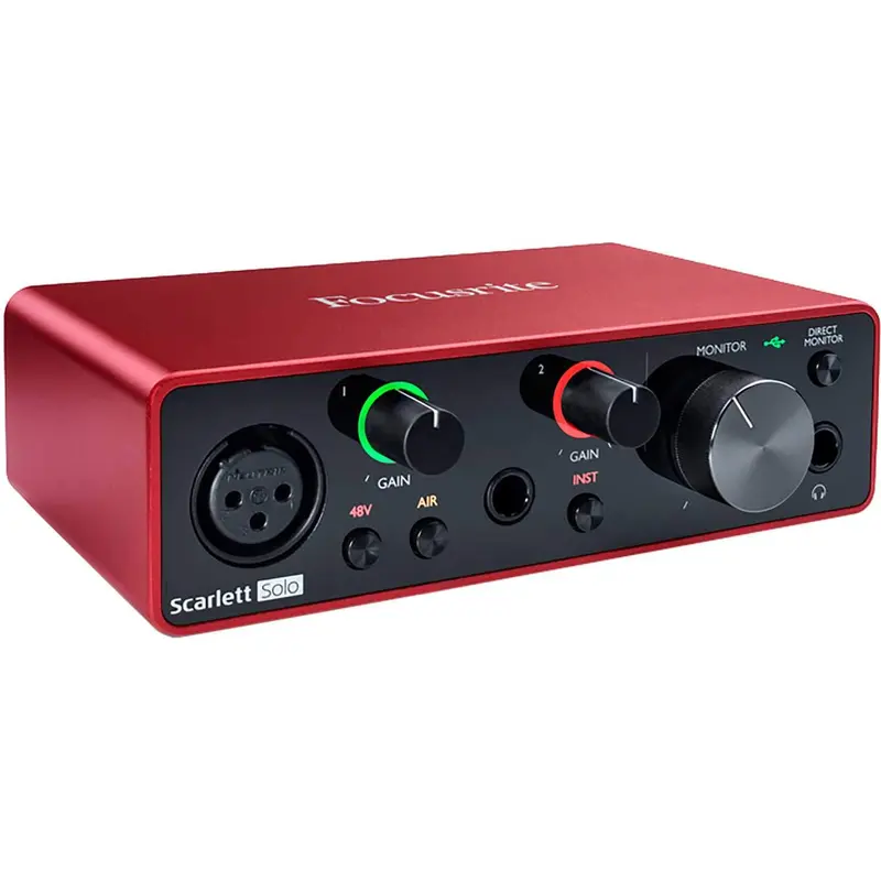Focusrite Scarlett Solo 3G 2 USB Audio Interface