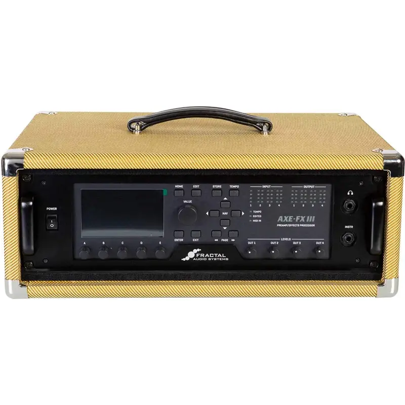 Gator Vintage Amp Vibe Rack Case - 3U Tweed