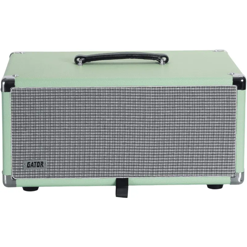 Gator Vintage Amp Vibe Rack Case - 4U Seafoam Green