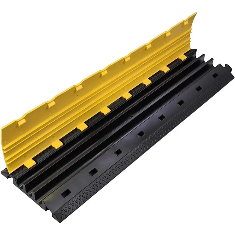 Penn Elcom Cross 3 Black/Yelllow 3-Channel Cable Protector