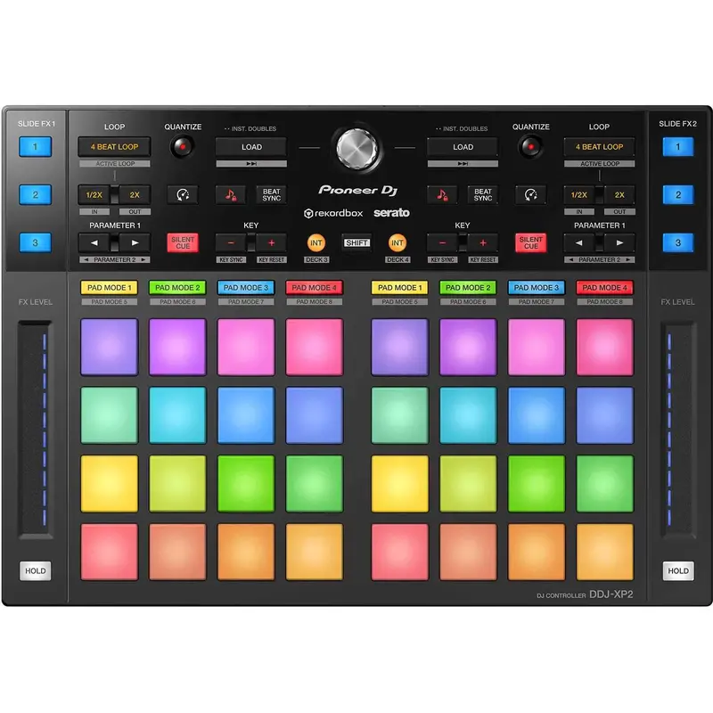Pioneer DJ DDJ-XP2 DJ Sub Controller for rekordbox dj and Serato DJ Pro