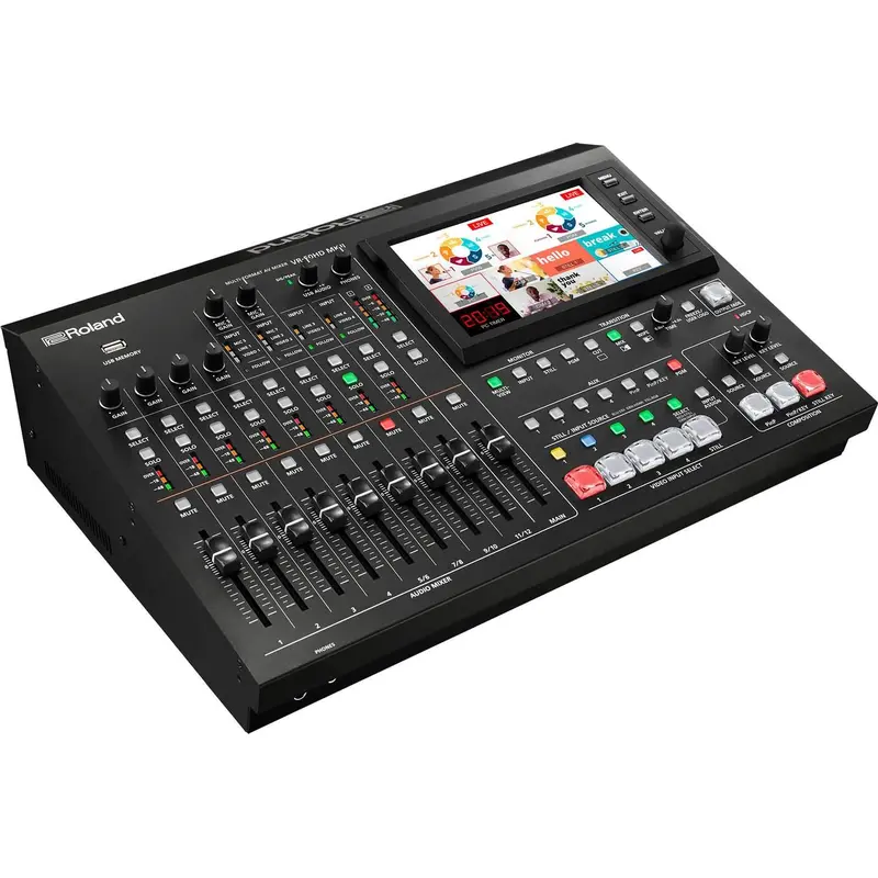 Roland VR-50HD MK II USB Streaming Multi-Format A/V Mixer