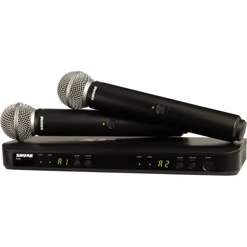 Shure BLX288/SM58 Dual SM58 Wireless Vocal System H9