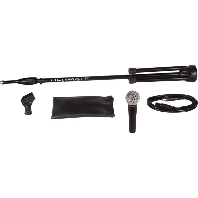 Shure SM58 Dynamic Microphone Stage Performance Kit