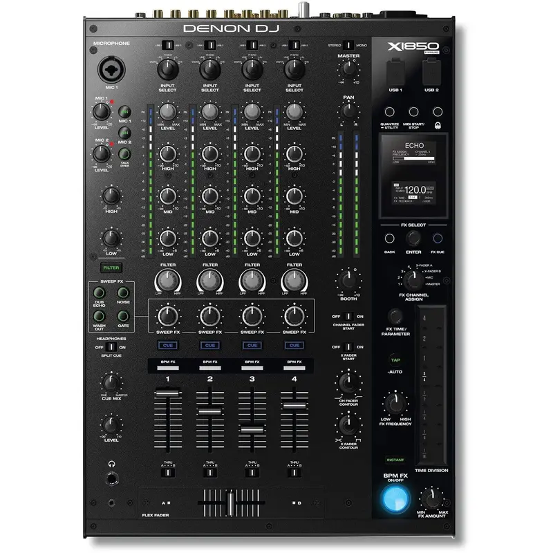 Denon DJ X1850 Prime Professional DJ Club Mixer