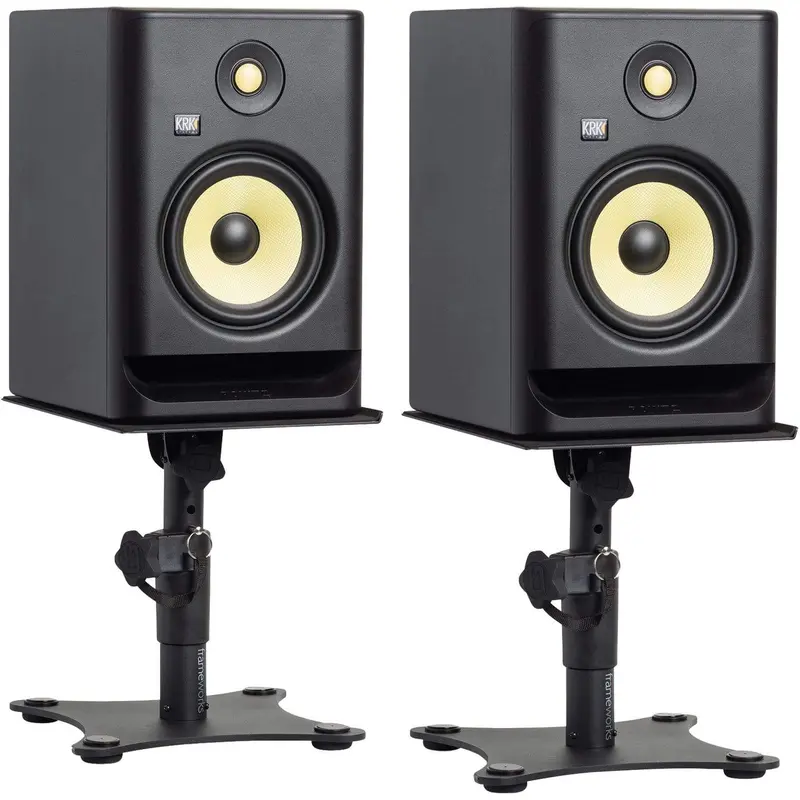Gator Frameworks Desktop Studio Monitor Stand Pair