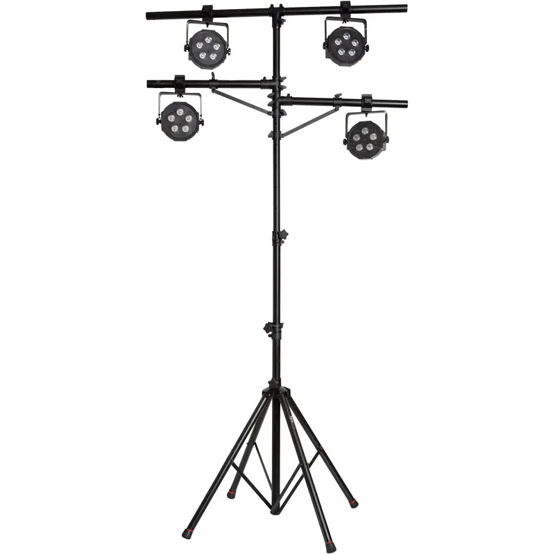 Gator GFW Quad Leg Stand Light Tree With LS1 Top Bars (Non-Piston)