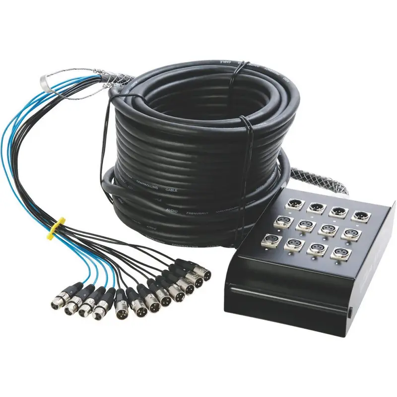 On Stage SNK84100V2 8 x 4 100-Foot Stage Snake