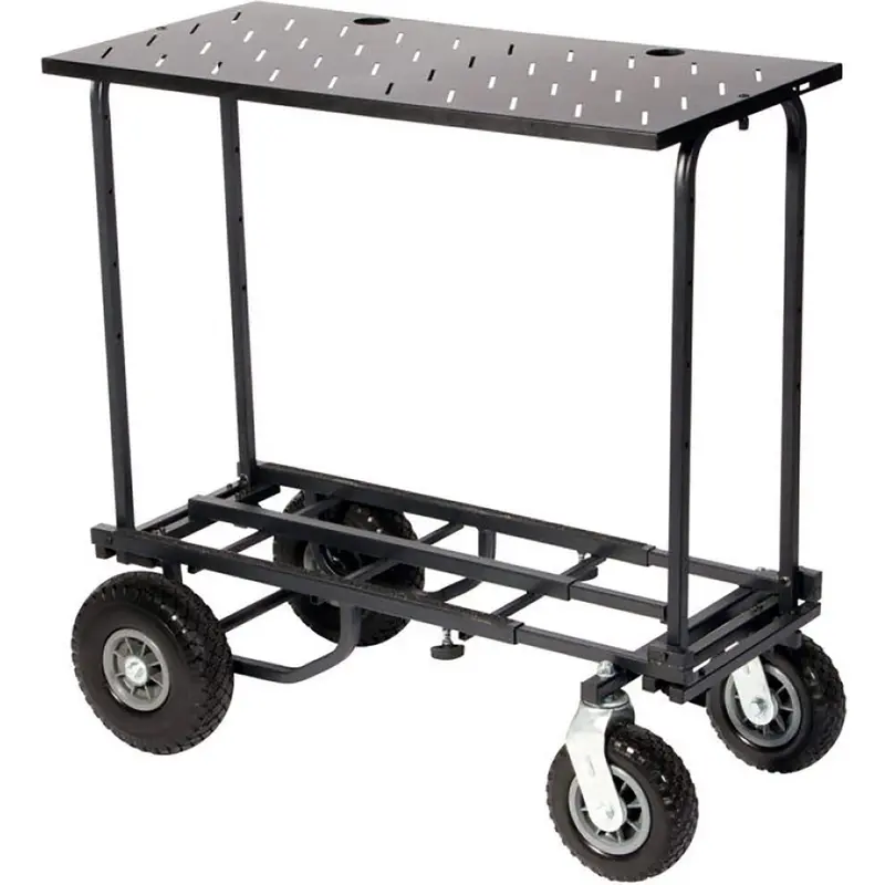 On Stage UCA1500 Utility Cart Mobile Station With Tray