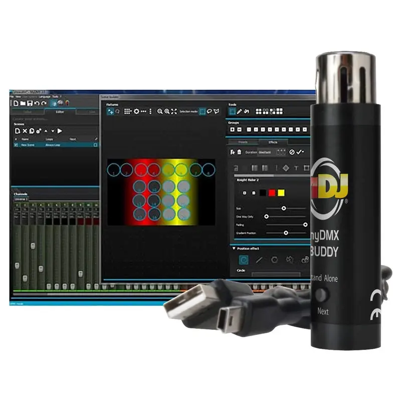 ADJ American DJ myDMX Buddy DMX Interface & Software