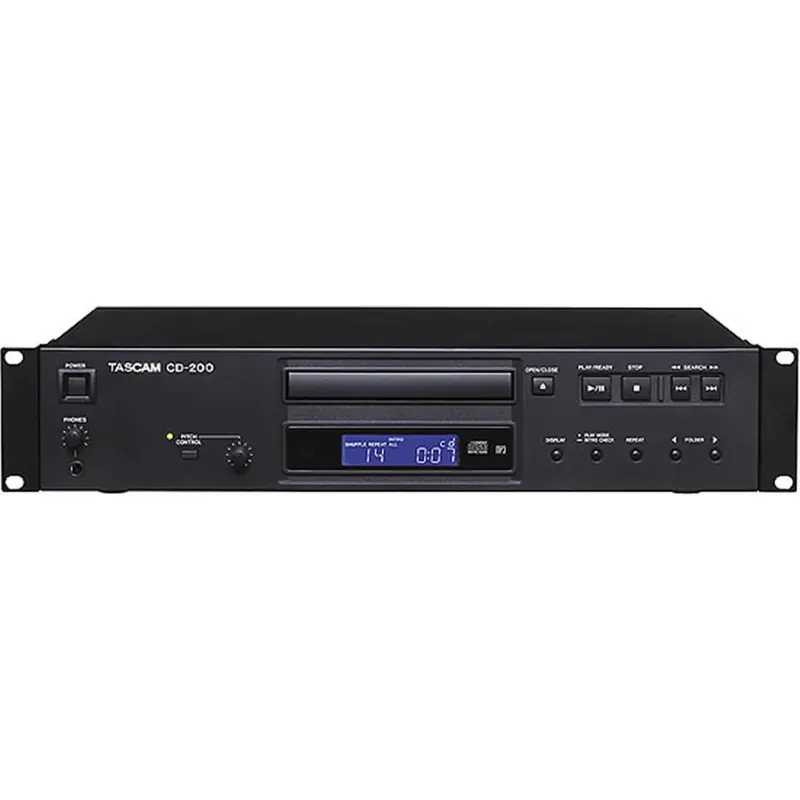 Tascam CD-200 Rackmountable CD/MP3 Player