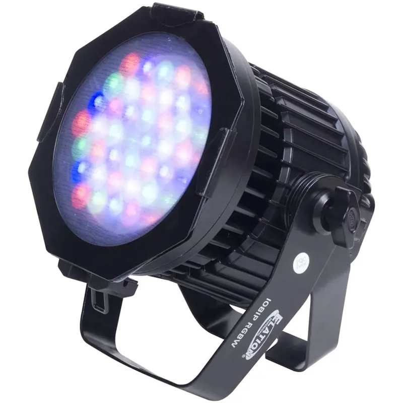 Elation ELAR108RGBW Black LED Par Can