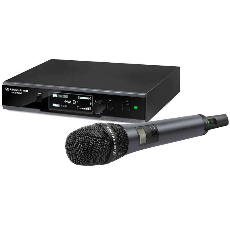 Sennheiser D1 Wireless Handheld Microphone with E845