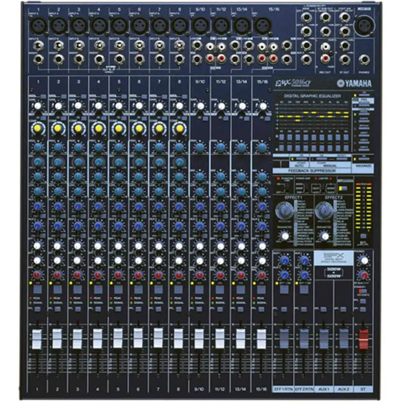 Yamaha EMX5016CF 500W Per Channel Powered Mixer