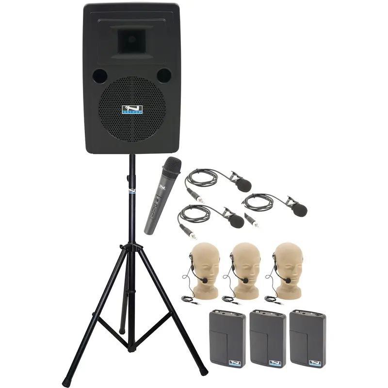 Anchor Audio 715419 Liberty 2 System X4 - Anchor-Air / 1x Handheld / 3x Lapel / 3x Headband Mics