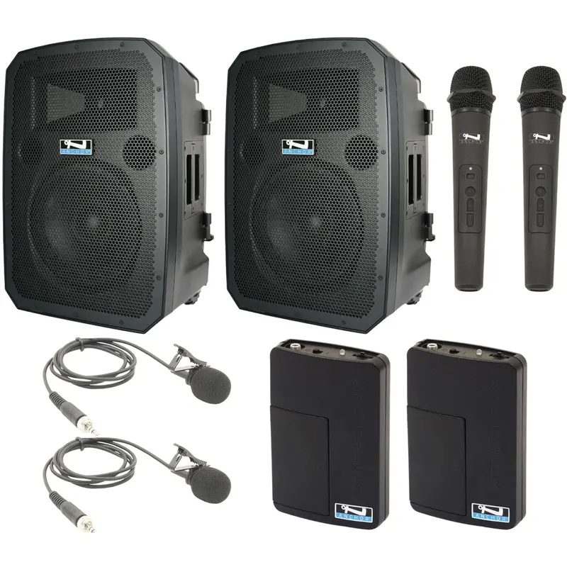 Anchor Audio 783430 Liberty 3 Hub Pair - AnchorLink 3 / AnchorFlex / 2x Handheld / 2x Lapel Mics