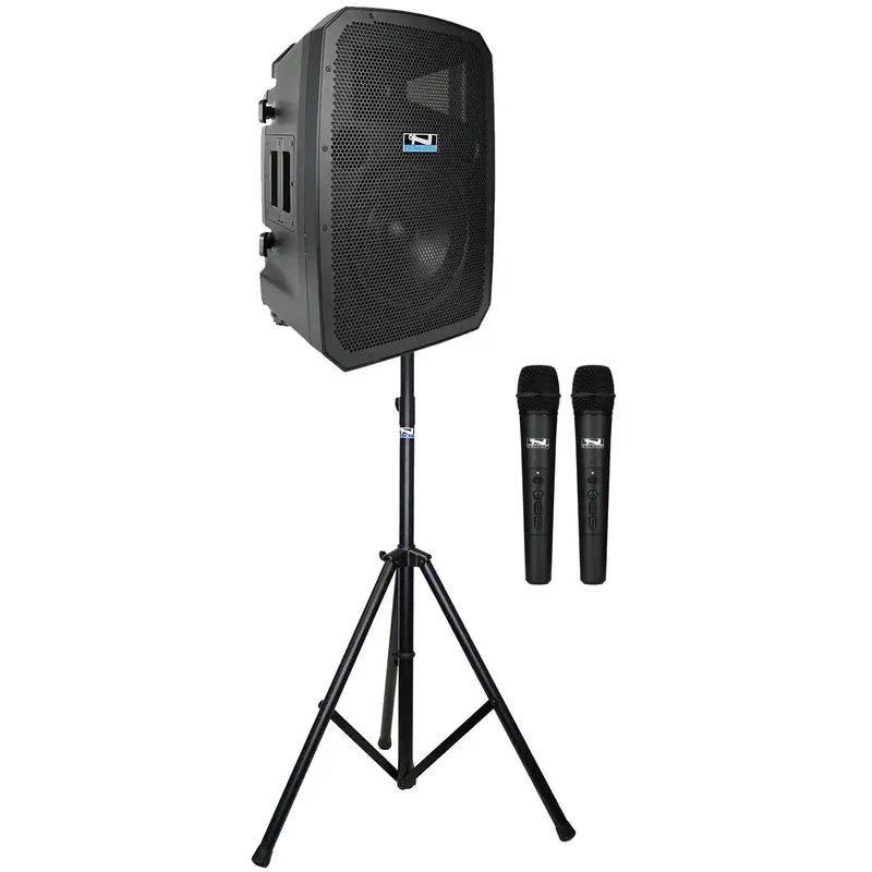 Anchor Audio 786200 Liberty 3 Hub System - AnchorLink 3 / AnchorFlex / 2x Handheld Mics / Stand