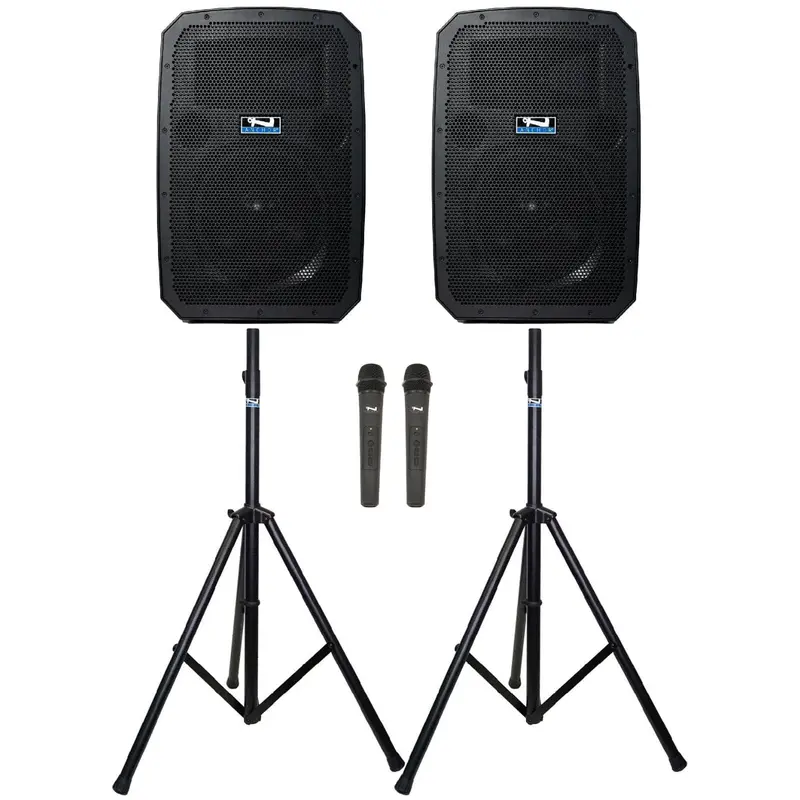 Anchor Audio 789200 Liberty 3 Hub Connect Set - AnchorLink 3 / AnchorFlex / 2 Handheld Mics / Stands