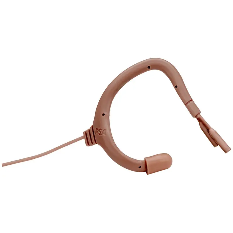 Point Source Audio EO2-9WL-SE SERIES9 Earmount Lavalier with ENDURE 3.5mm Locking Connectors - Brown