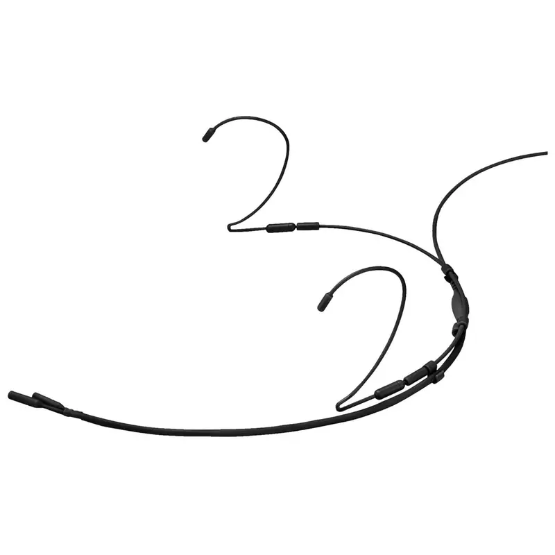 Point Source Audio GO2-9WD-SE SERIES9 Omni Dual Mic Headset with 3.5mm Locking Connectors - Black