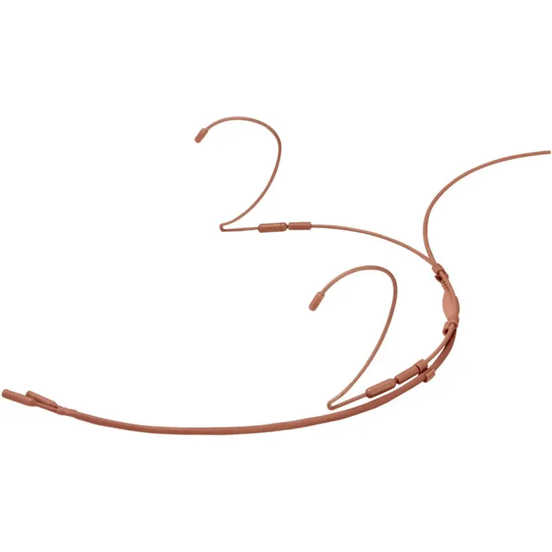 Point Source Audio GO2-9WD-SE SERIES9 Omni Dual Mic Headset with 3.5mm Locking Connectors - Brown