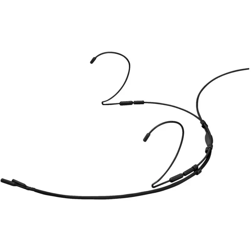 Point Source Audio GO2-9WD-SK SERIES9 Omni Dual Mic Headset with Lemo-Style Connectors - Black