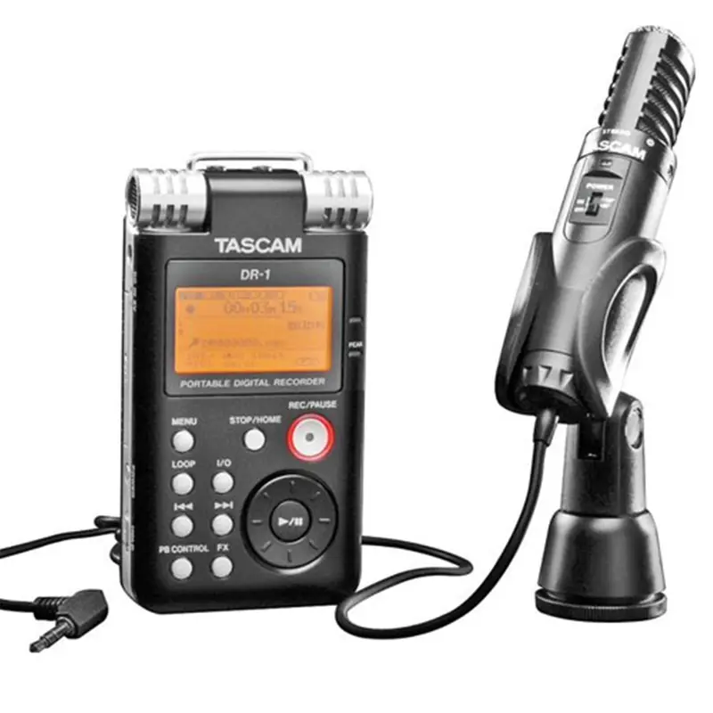 Tascam FIELD-PACK DR-1 and TM-ST1