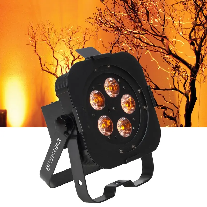 American DJ Flat Par QA5X RGBA DMX LED Wash Light