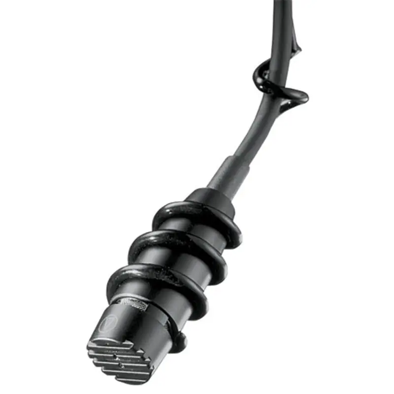 Audio Technica Miniature AT853Rx Cardioid Condenser Hanging Microphone with in-line power module