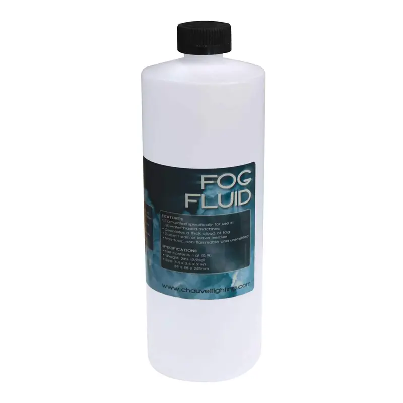 Chauvet FJQ Water-Based Fog Fluid - 1 Quart