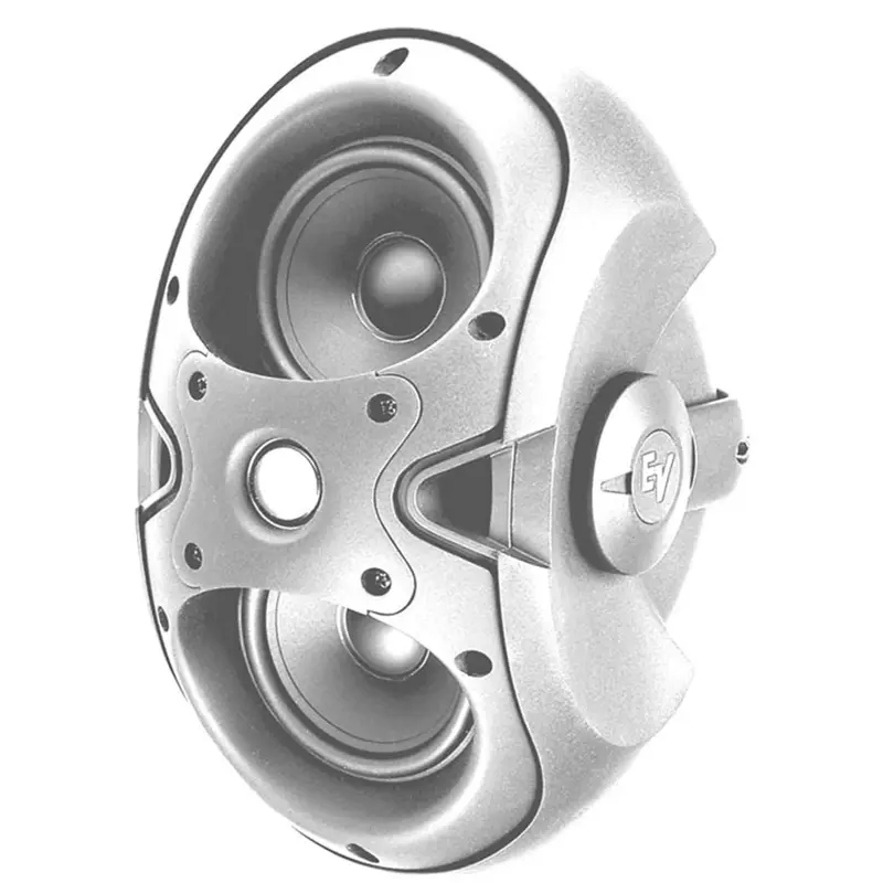 Electro Voice EVID-3.2 2-Way Twin 3.5In Woofers/150W White-Pr