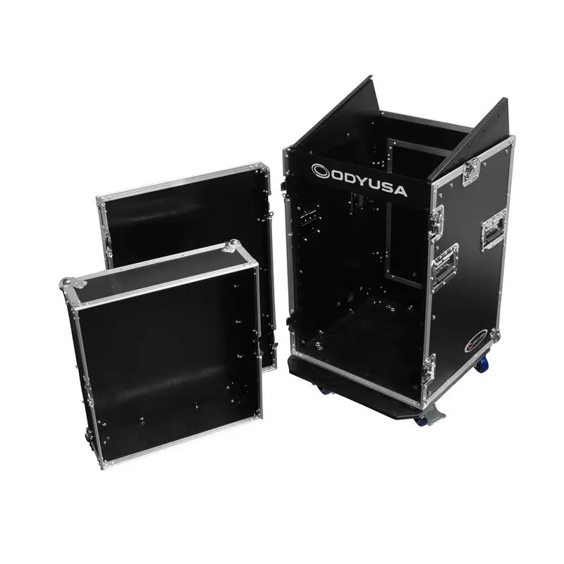 Odyssey FR1014W 10U x 14U Combo Rack Case with Wheels