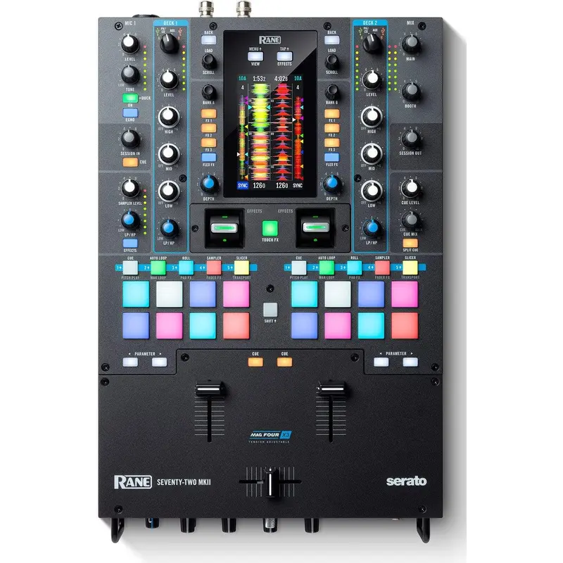 RANE SEVENTY TWO MKII 2-Channel Serato Scratch DJ Mixer