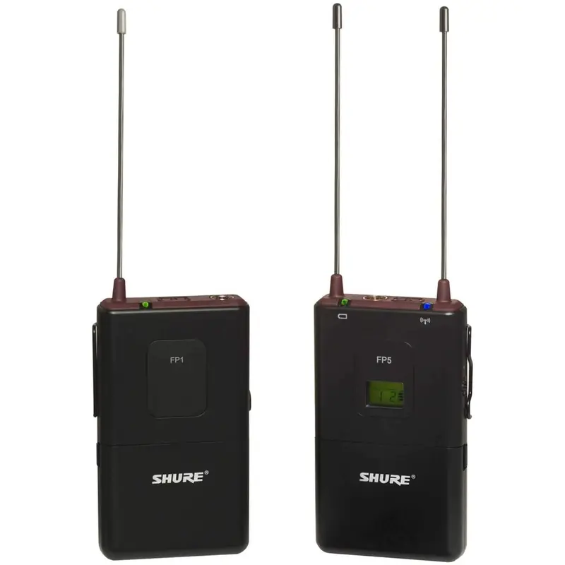 Shure FP15 Wireless Bodypack & FP5 Receiver