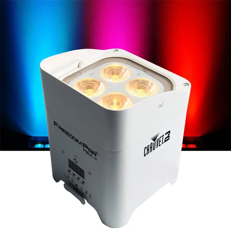 Chauvet Freedom Par Hex-4 White RGBAW Plus UV LED Light