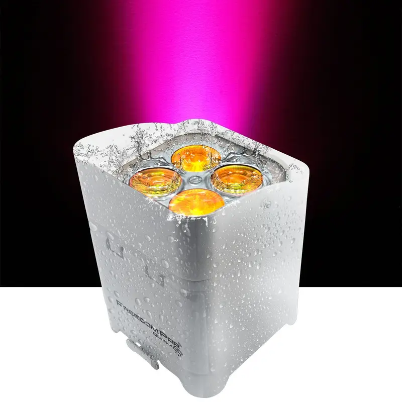 Chauvet Freedom Par Quad 4 IP White Wireless LED Wash Light