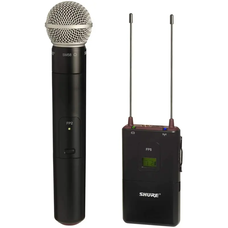 Shure FP25/SM58 Wireless Camera Mic System with Sm58