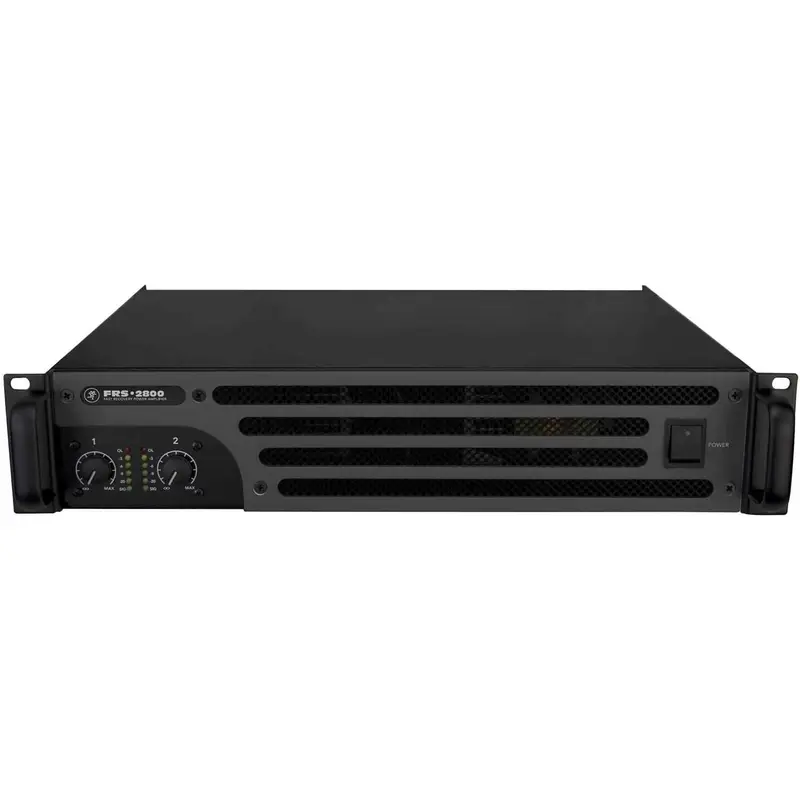 Mackie FRS-2800 Power Amp 500W @ 8 ohms Stereo