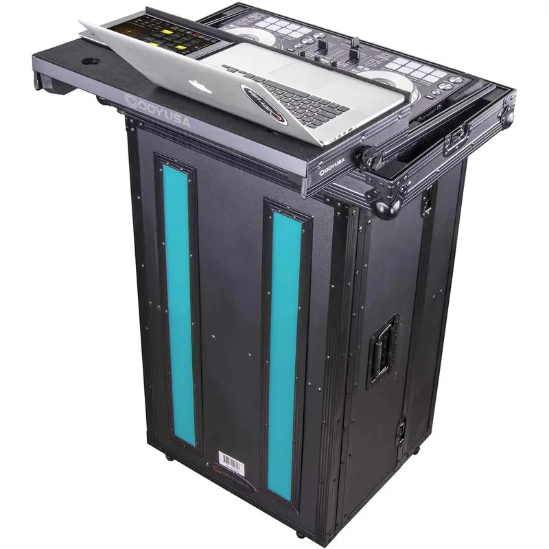 Odyssey FFX2F2136BL 21x36 Flight FX Fold-Out DJ Stand Facade