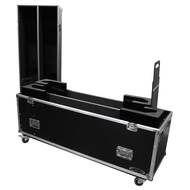 Odyssey FZ2FSM60W Dual 60In Monitor Case w Wheel