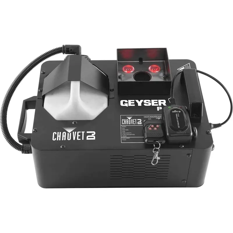 Chauvet Geyser P4 RGBAUV LED Light & Fog Machine