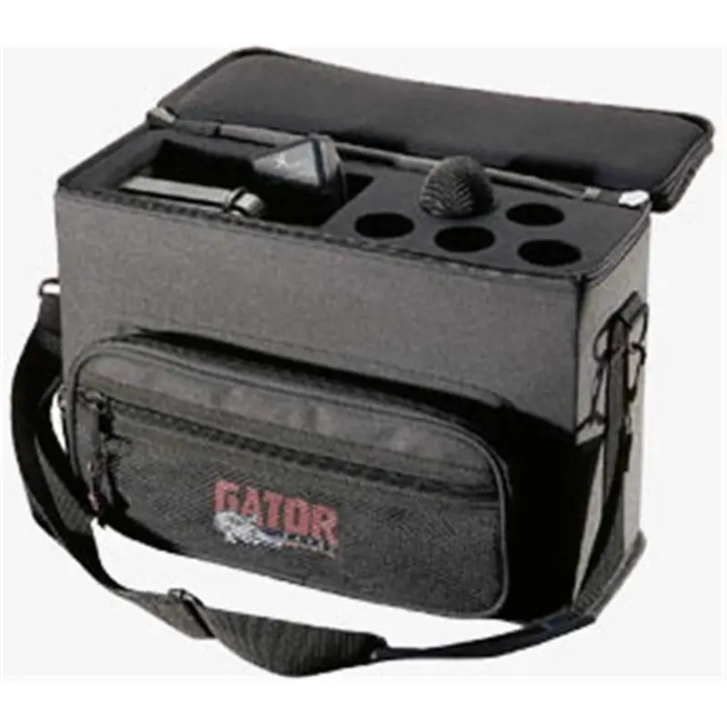 Gator GM5W Padded Bag For 5 Wireless Mic Systems
